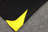 Mens Borussia Dortmund Jacket + Pants Training Suit Black 2024/25