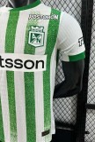 25-26 Atletico Nacional Home Player Version Soccer Jersey