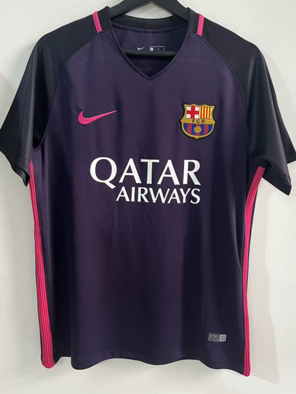 2016-2017 Mens Barcelona  Away Retro Soccer Jersey