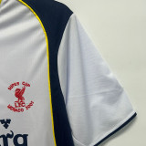 2001-2002 LIV Away Super Cup Final Retro Soccer Jersey