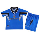 Kids Retro Manchester United Third Jersey 1996/98