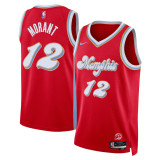 Mens Memphis Grizzlies Nike Red 2024/25 Swingman Jersey - City Edition