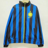 2024 INT Green & Blue Double Sided Windbreaker