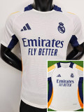 24-25 Real Madrid White Player Version Training shirts