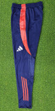 24-25 Man Utd Royal blue Training Long Pants (Have Pocket)
