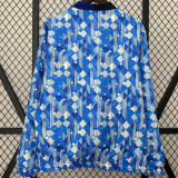24-25 England Royal blue & Blue Double Sided Windbreaker