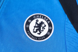 24-25 CHE Fancy blue Half Pull Tracksuit