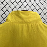 24-25  Real Madrid Yellow & Red Double Sided Windbreaker