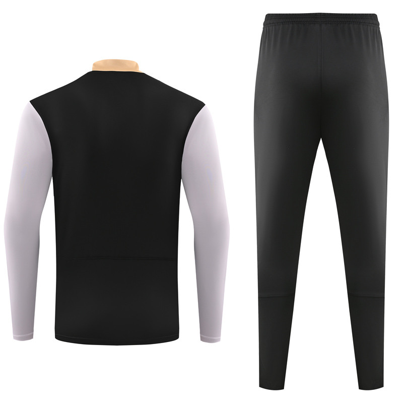 24-25 Sporting Lisbon Black Half Pull Tracksuit