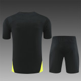 Kids Borussia Dortmund Short Training Suit Black 2024/25