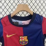 24-25 Barcelona   Home  Kids tracksuit suit
