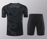 24-25 Real Madrid Black Training Short Suit