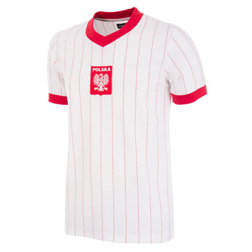 Mens Poland Retro Home Jersey 1982