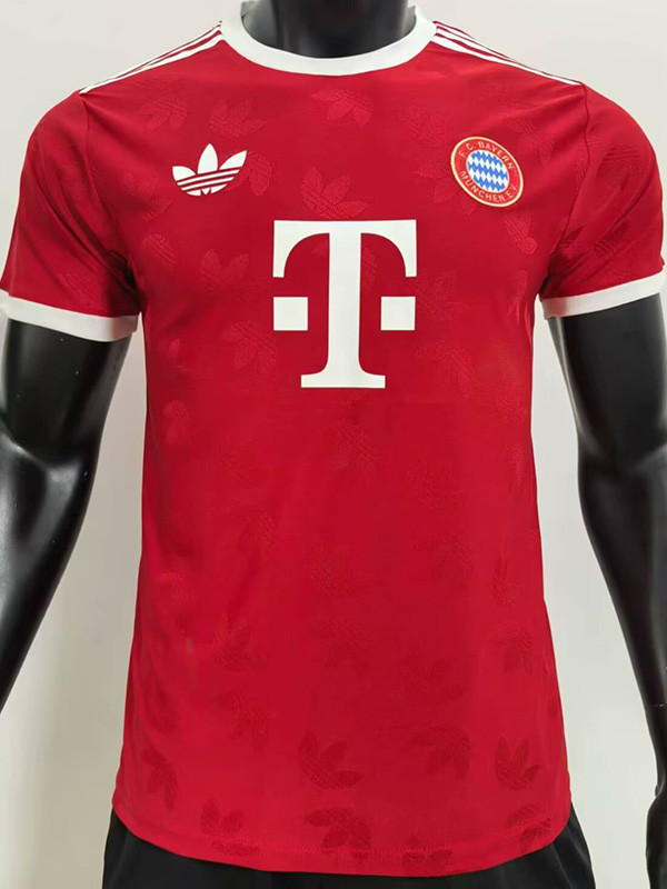 24-25 Bayern Red Casual style Player Version Soccer Jersey