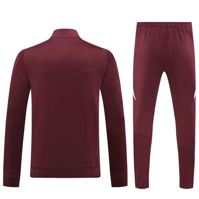 24-25 Bayern Jujube red Jacket Tracksuit