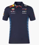 2024 F1 Red Bull Royal Blue Polo Racing Suit