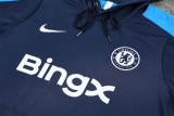 Mens Chelsea Hoodie Sweatshirt + Pants Training Suit Royal 2024/25