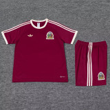 24-25 Mexico Jujube Red Training Short Suit