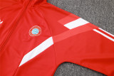 Mens Bayern Munich Jacket + Pants Training Suit Red 2024/25