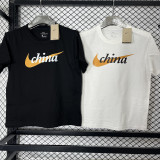 T248 NK White High Quality Casual T-Shirt
