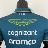 2023 F1 Aston Martin Polo Green Racing Suit