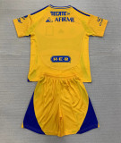 24-25 Tigres UANL Home Kids Soccer Jersey