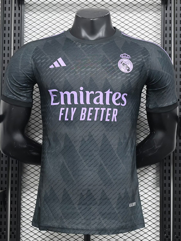 24-25 Real Madrid Black Special Edition Player Version Soccer Jersey