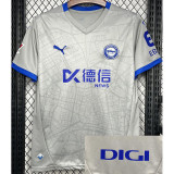 24-25 Alaves Away Fans Soccer Jersey