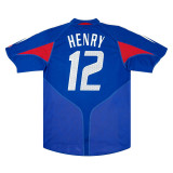 Mens France Retro Home Jersey 2004