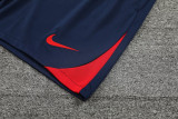 24-25 PSG Royal blue Vest Short traning suit