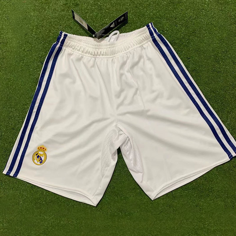 2016-2017 Real Madrid White Retro Shorts Pants