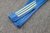 24-25 Ajax Light blue Half Pull Tracksuit