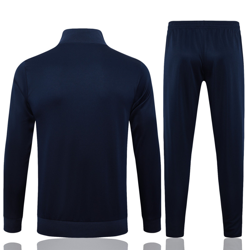 Mens Real Madrid Jacket + Pants Training Suit Royal 2024/25