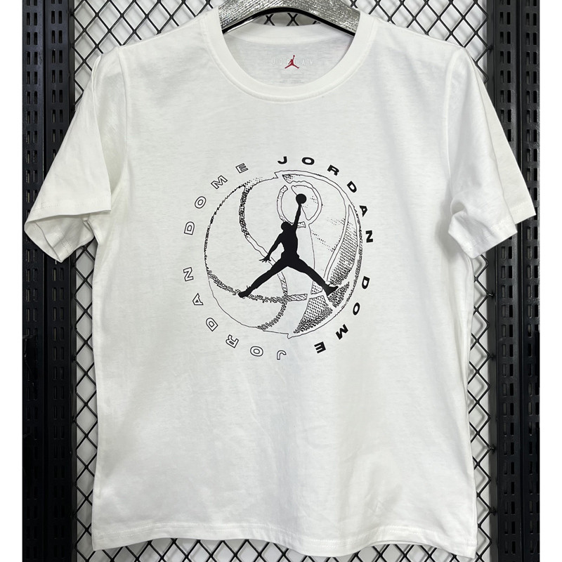 T175 Jordan White High Quality Casual T-Shirt