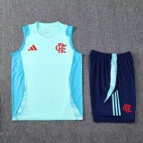 Mens Flamengo Singlet Suit Light Green 2024/25