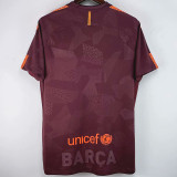 2017-2018 Mens  Barcelona Third Retro Soccer Jersey