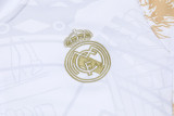 24-25 Real Madrid  White Half Pull Special Edition