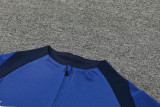 2024 NK Fancy Blue Half Pull Tracksuit