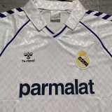 1986-1988 Real Madrid Home Retro Soccer Jersey