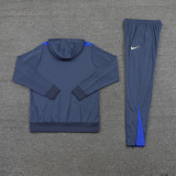 Mens Inter Milan Hoodie Sweatshirt + Pants Training Suit Royal 2024/25