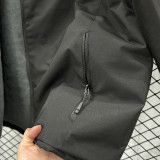 2024 Camel Velvet Thickened warm Black Outdoor Jackets