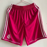 2014-2015  Real Madrid Away Pink Retro Shorts Pants
