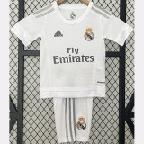 2015-2016 Real Madrid Home Kids Retro Soccer Jersey