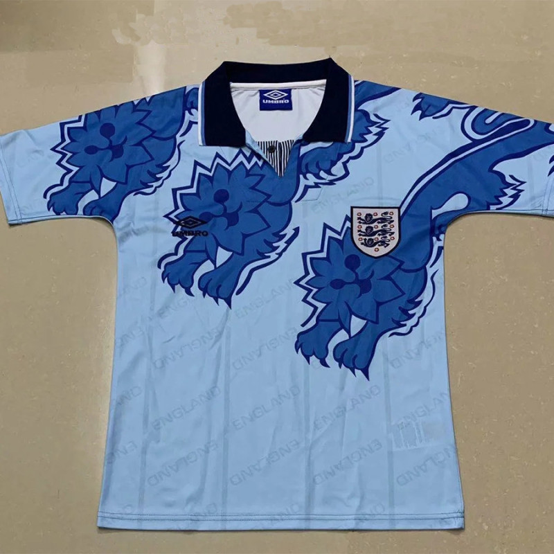 1992 England Third Retro Soccer Jersey