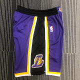 20-21 LAKERS Purple Top Quality NBA Pants (Trapeze Edition)
