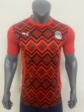 Mens Egypt Pre-Match Red Jersey 2025