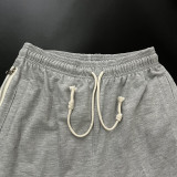 M11 NK Grey Pure Cotton Fabric Casual Short Pants