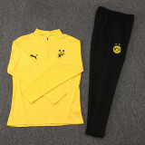 24-25 Dortmund Yellow Half Pull Tracksuit