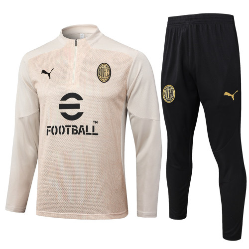 Mens AC Milan Half Pull Tracksuit 2024/25