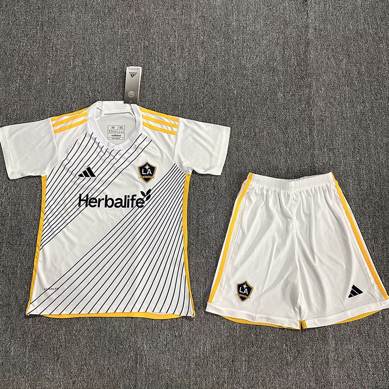 24-25 LA Galaxy Home Kids Soccer Jersey